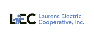 Laurens electric cooperative inc. logo on a white background